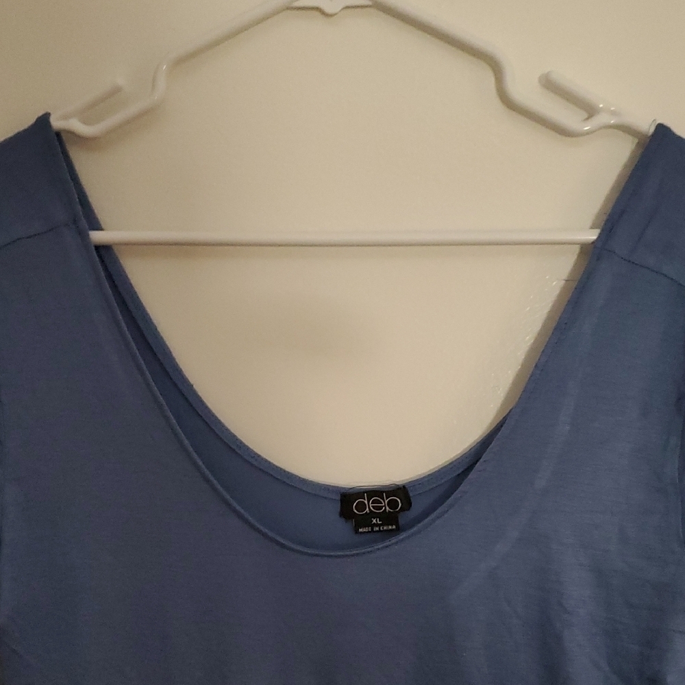 Deb Women's Blue Blouse - Picture 3 of 3